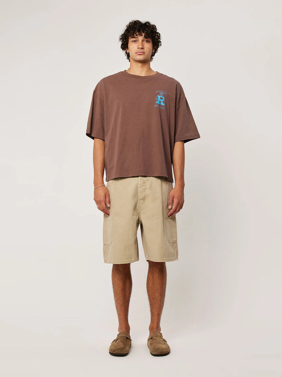 Rolla's - Big Works Tee - Brown Earth/Red