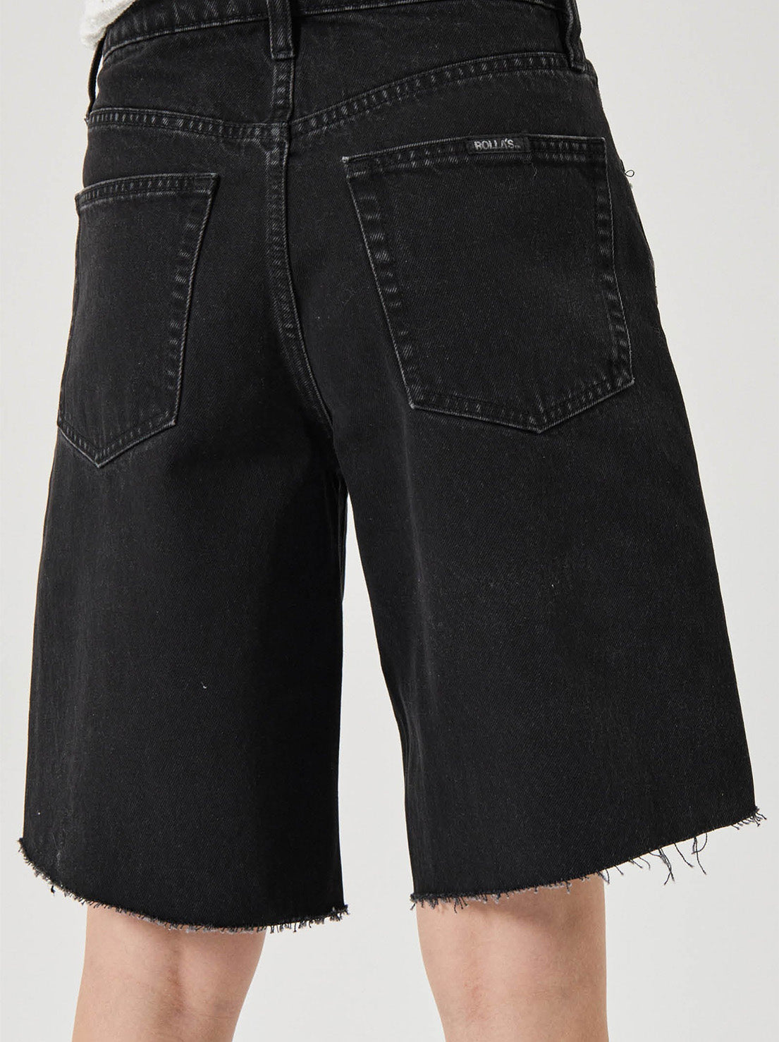 Rolla's - Charlotte Short Opium - Black Overdye