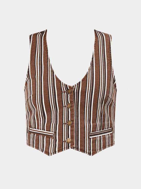 Rolla's - Dallas Vest - 90s Stripe