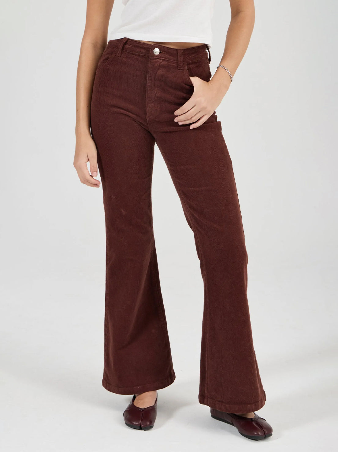 Rolla's - Eastcoast Flare - Cognac Cord