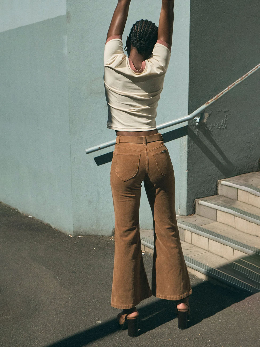 Rolla's - Eastcoast Flare - Deco Caramel Cord