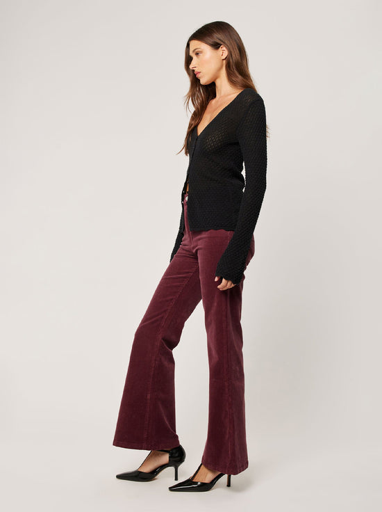 Rolla's - Eastcoast Flare Baby Cord - Oxblood