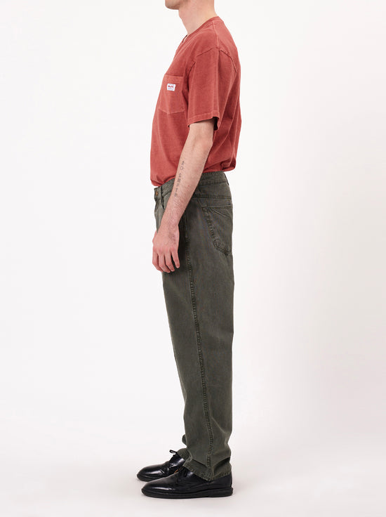 Rolla's - Ezy Canvas Pant - Green