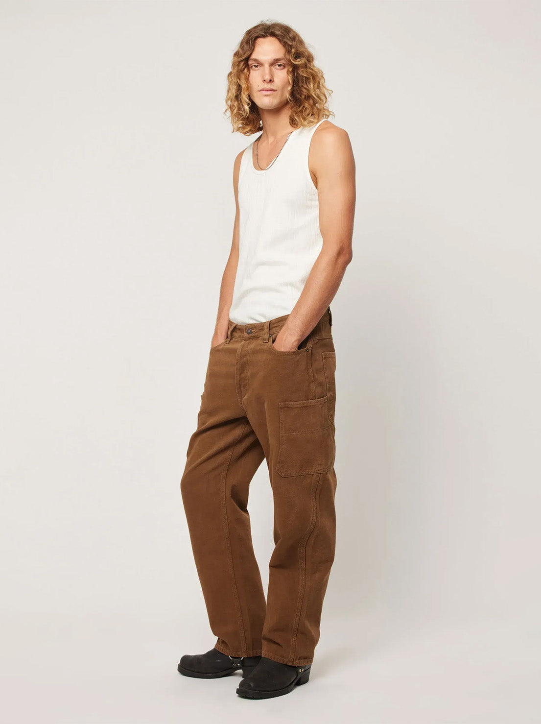 Rolla's - Ezy Electric Canvas Pant - Caramel