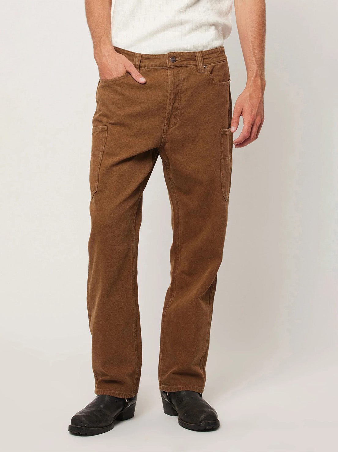 Rolla's - Ezy Electric Canvas Pant - Caramel