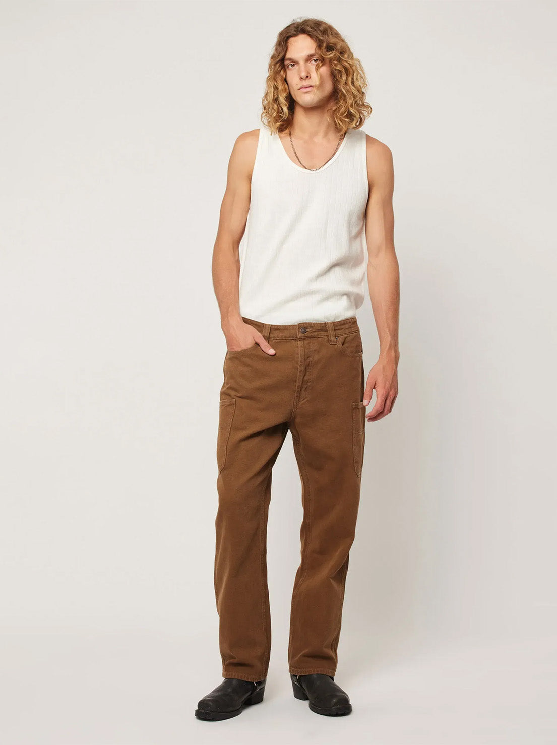 Rolla's - Ezy Electric Canvas Pant - Caramel