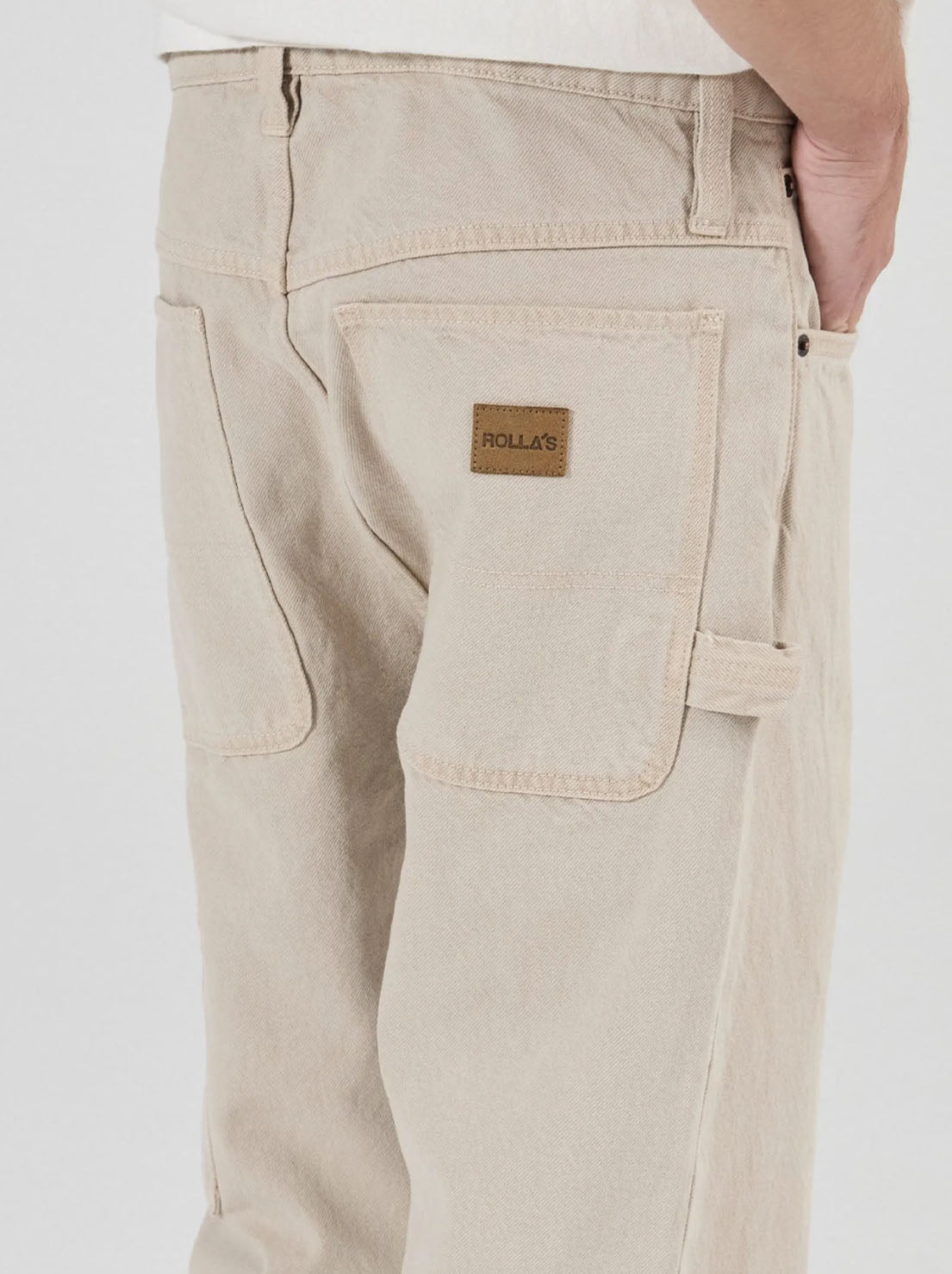 Rolla's - Ezy Painter Pant - Ecru