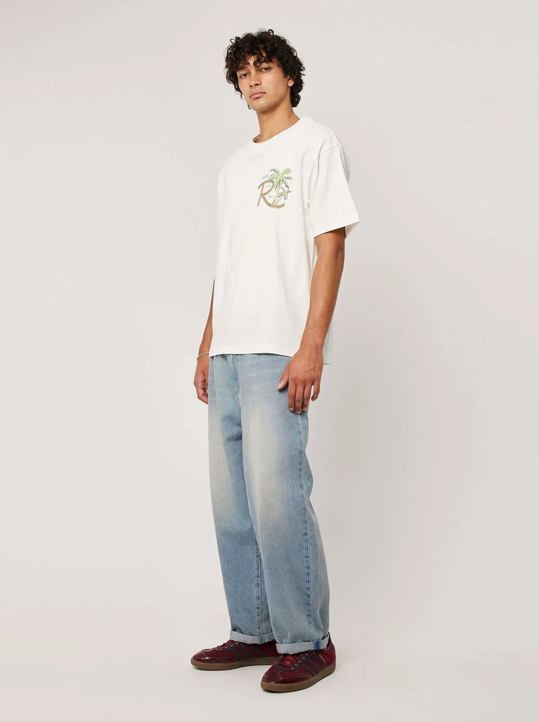 Rolla's - Ezy Palms Tee - Vintage White
