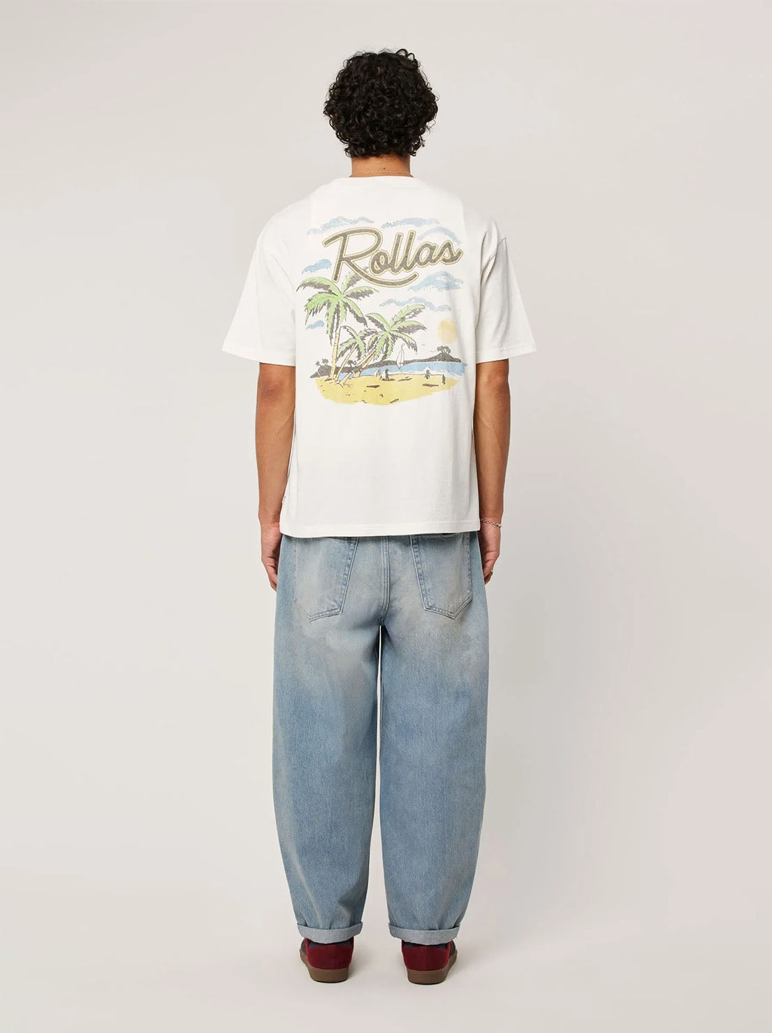 Rolla's - Ezy Palms Tee - Vintage White