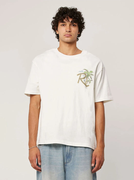 Rolla's - Ezy Palms Tee - Vintage White