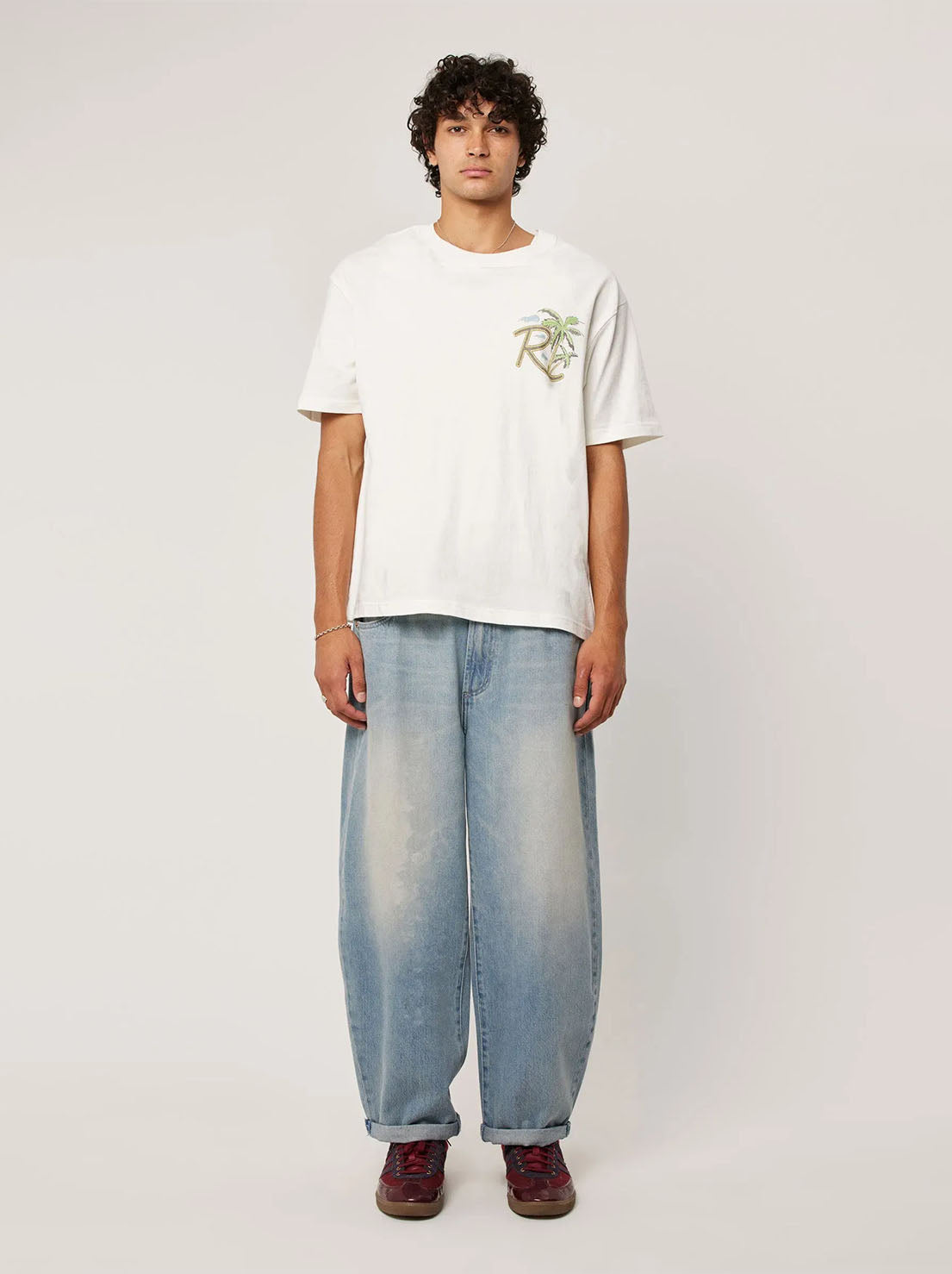 Rolla's - Ezy Palms Tee - Vintage White