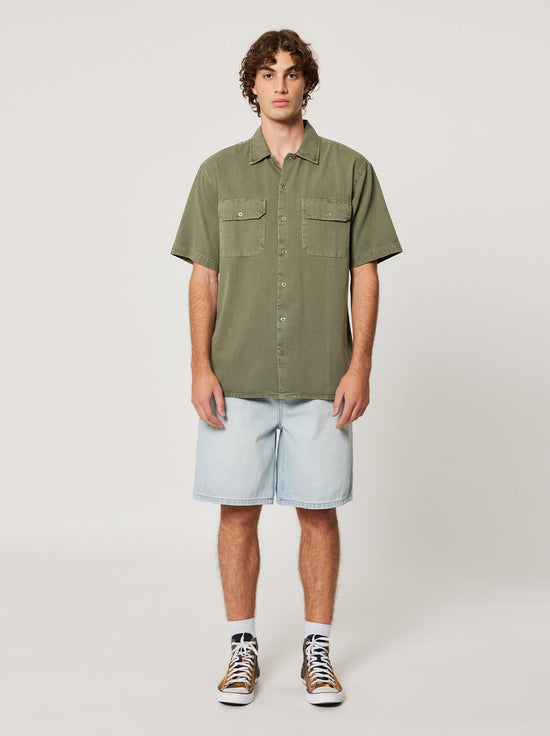 Rolla's - Ezy Trade Shirt - Faded Army