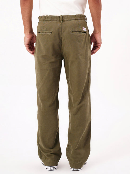 Rolla's - Ezy Worker Pant - Moss