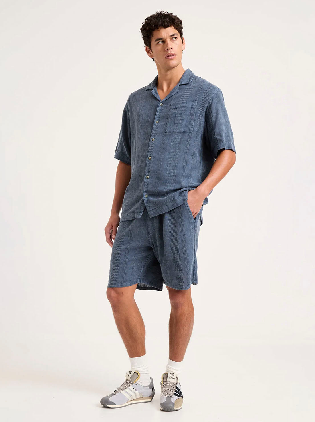 Rolla's - Heavy Weave Walk Short - Faded Navy