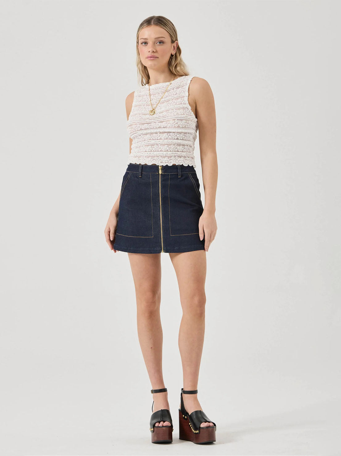 Rolla's - High Line Mini Skirt - Madame Indigo