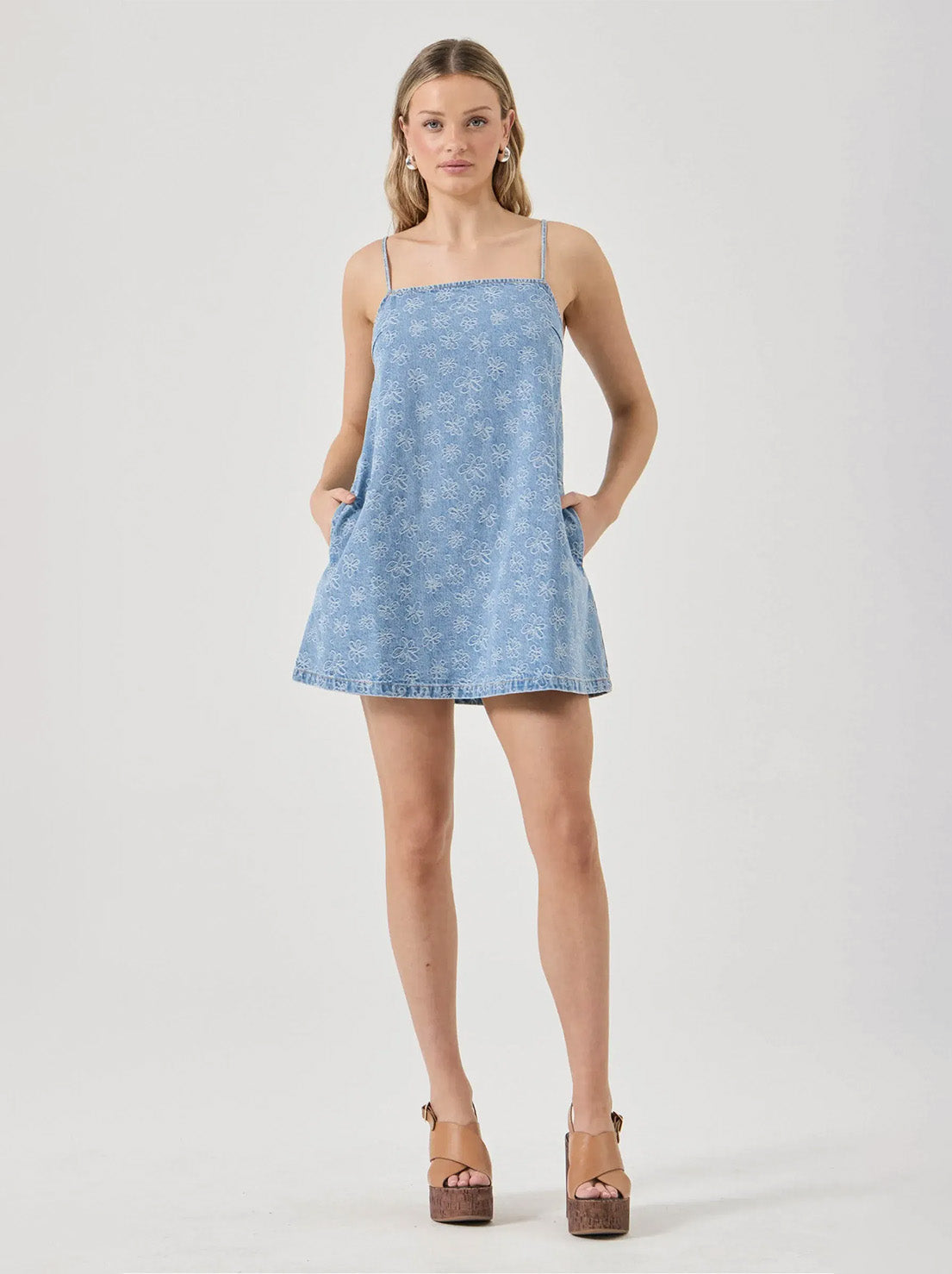 Rolla's - Indigo Flowers Cami Dress - Indigo