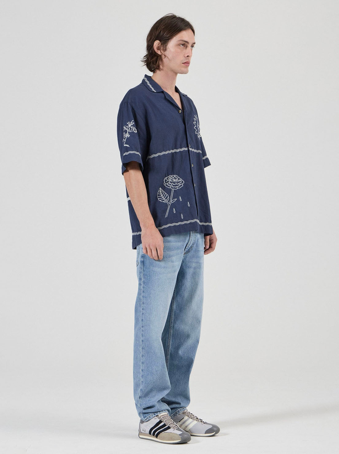 Rolla's - It's Sunny Bowler Shirt - Indigo