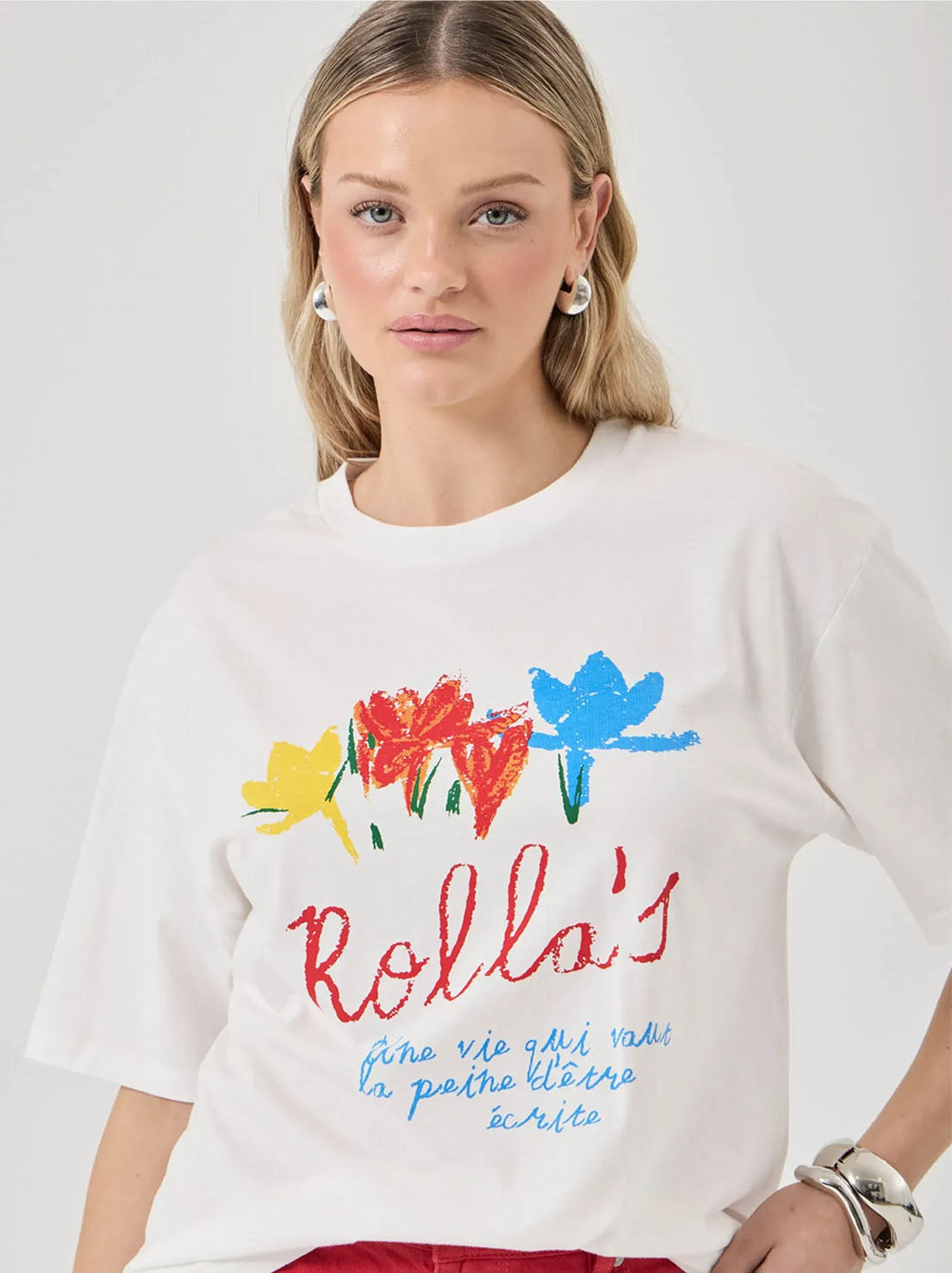 Rolla's -  Off Duty Tee - Vintage White