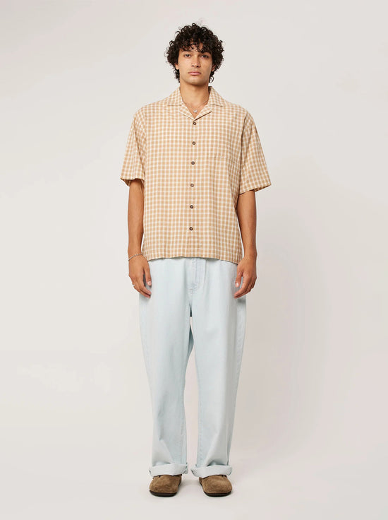 Rolla's - Palomino Check Bowler - Sand Check