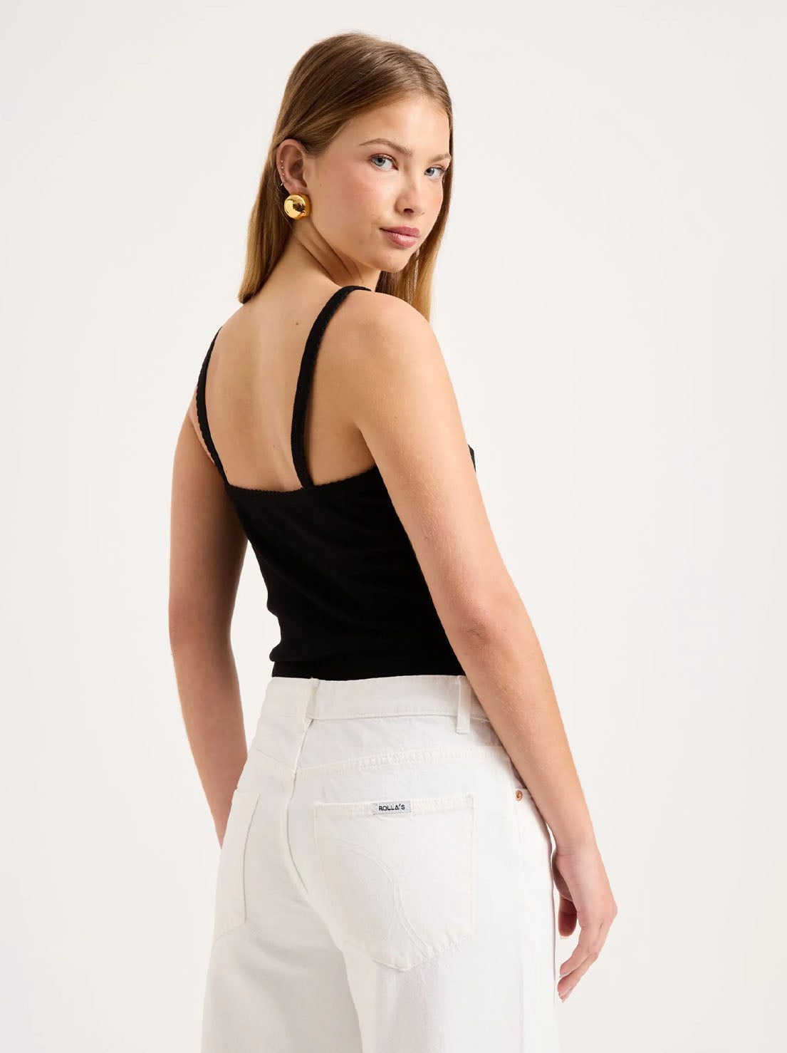 Rolla's - Pointelle Cami - Black