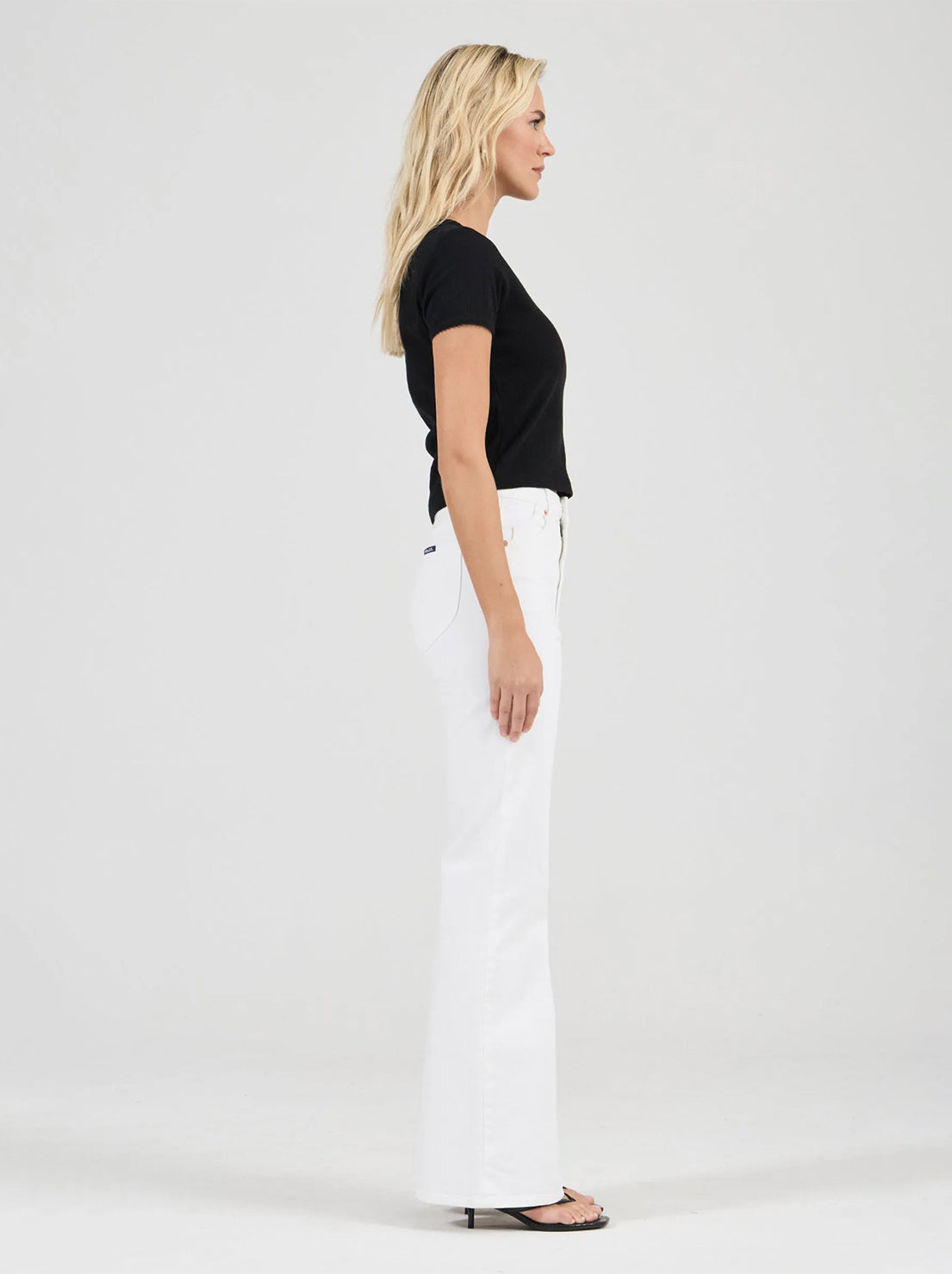 Rolla's - Pointelle Classic Tee - Black