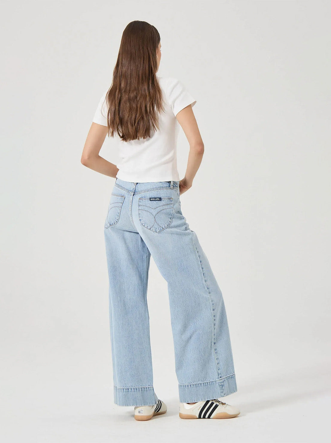 Rolla's - Relaxed Sailor Jean Long - Breezy Blue