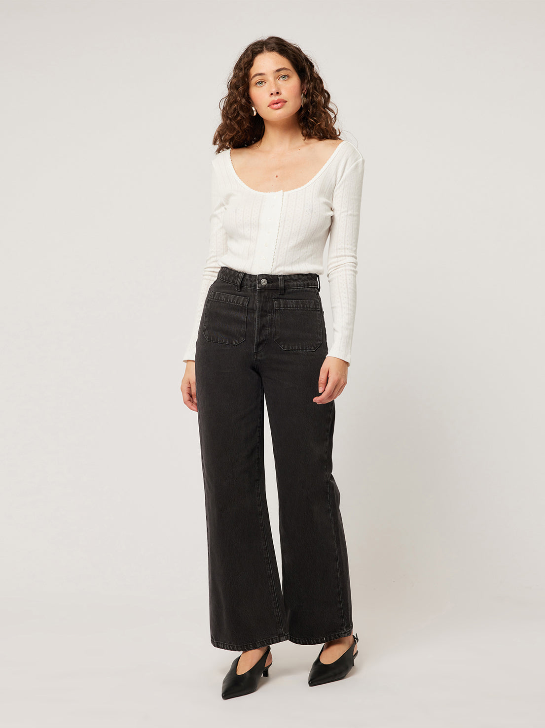 Rolla's - Sailor Jean - Stone Black