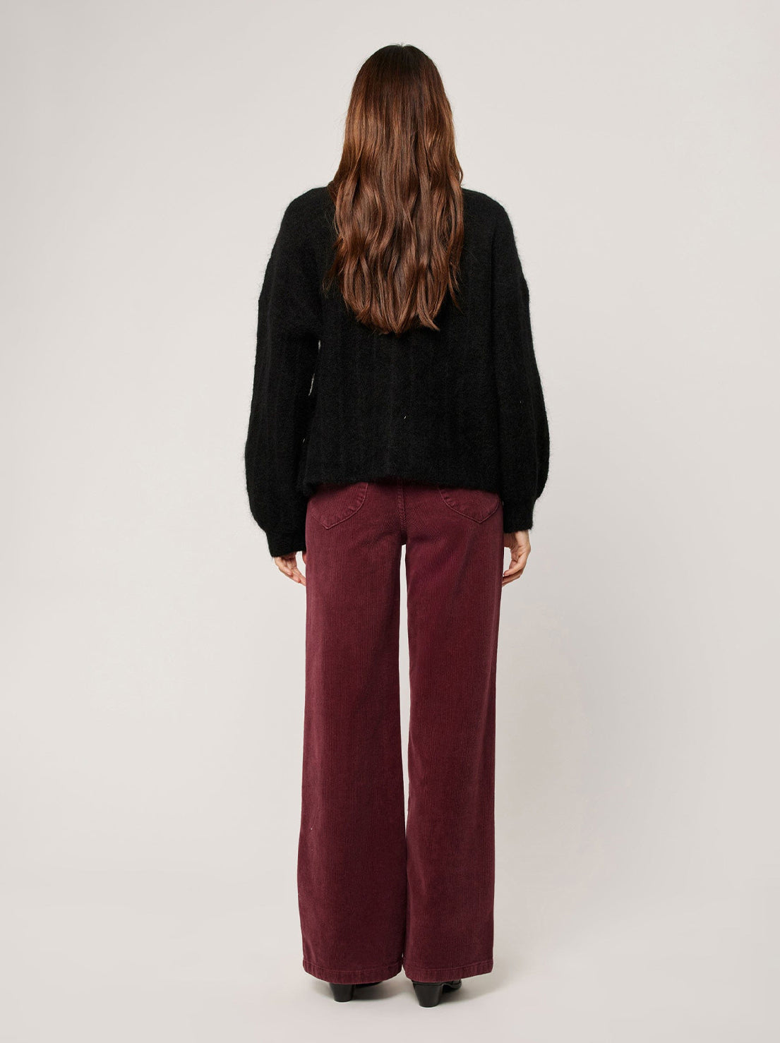 Rolla's - Sailor Long Cord Pants - Oxblood