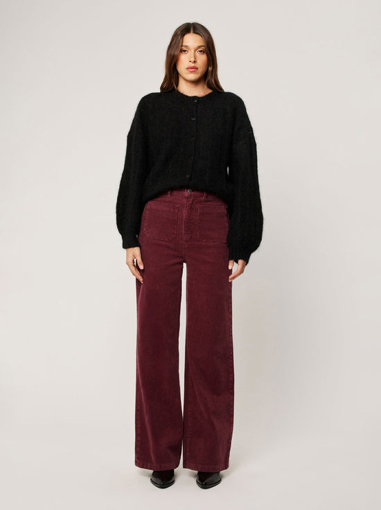 Rolla's - Sailor Long Cord Pants - Oxblood