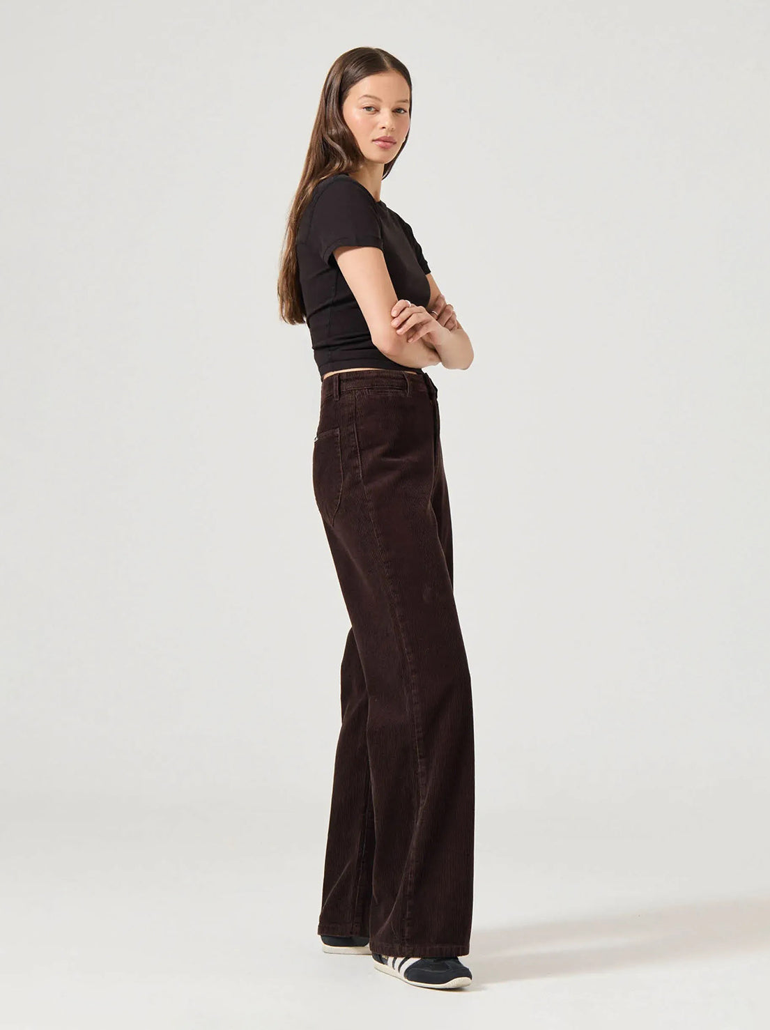 Rolla's - Sailor Pant Long - Chocolate Cord