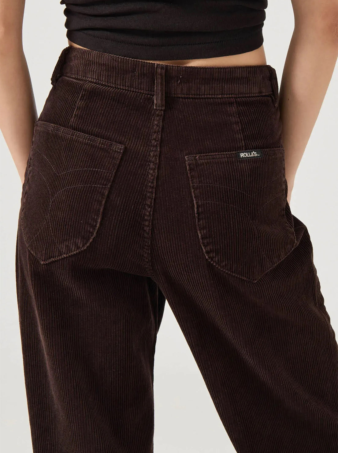 Rolla's - Sailor Pant Long - Chocolate Cord
