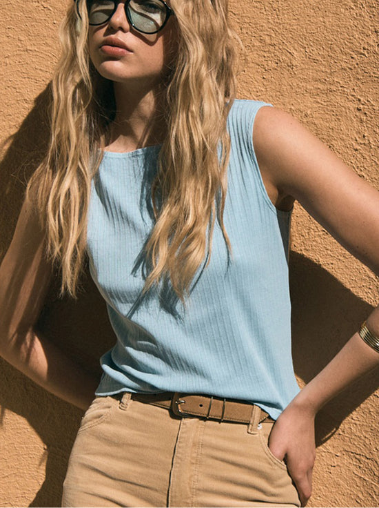 Rolla's - Shell Tank Rib - Blue Heaven