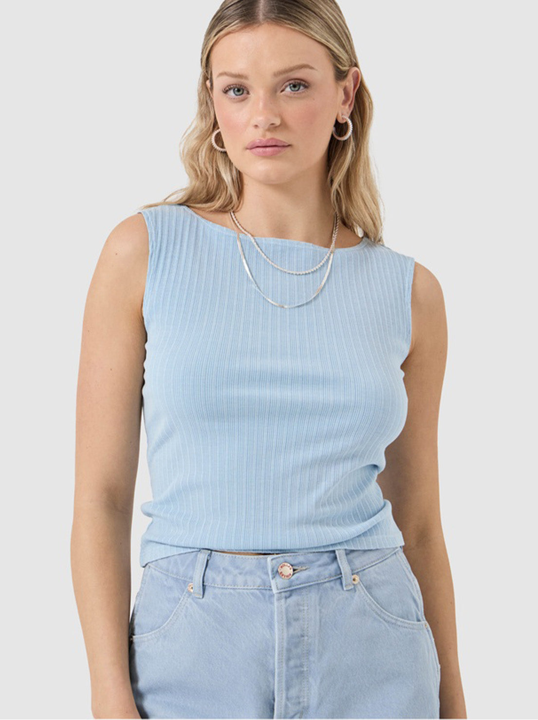 Rolla's - Shell Tank Rib - Blue Heaven