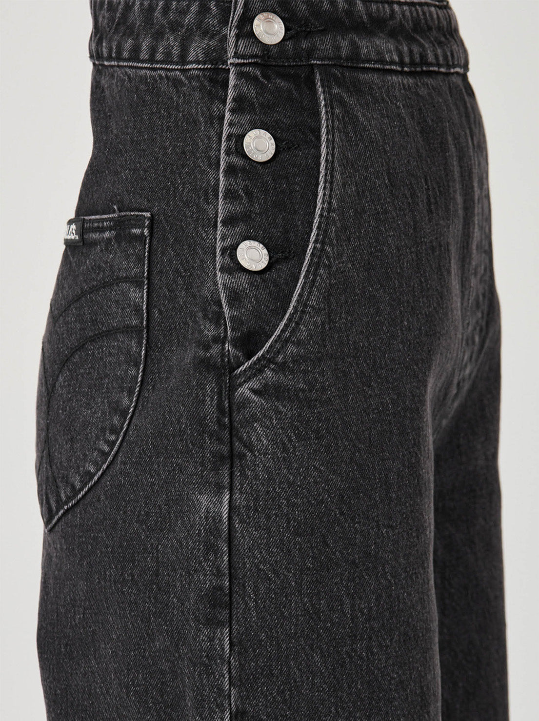 Rolla's - Stevie Relaxed Overalls - Black Sand