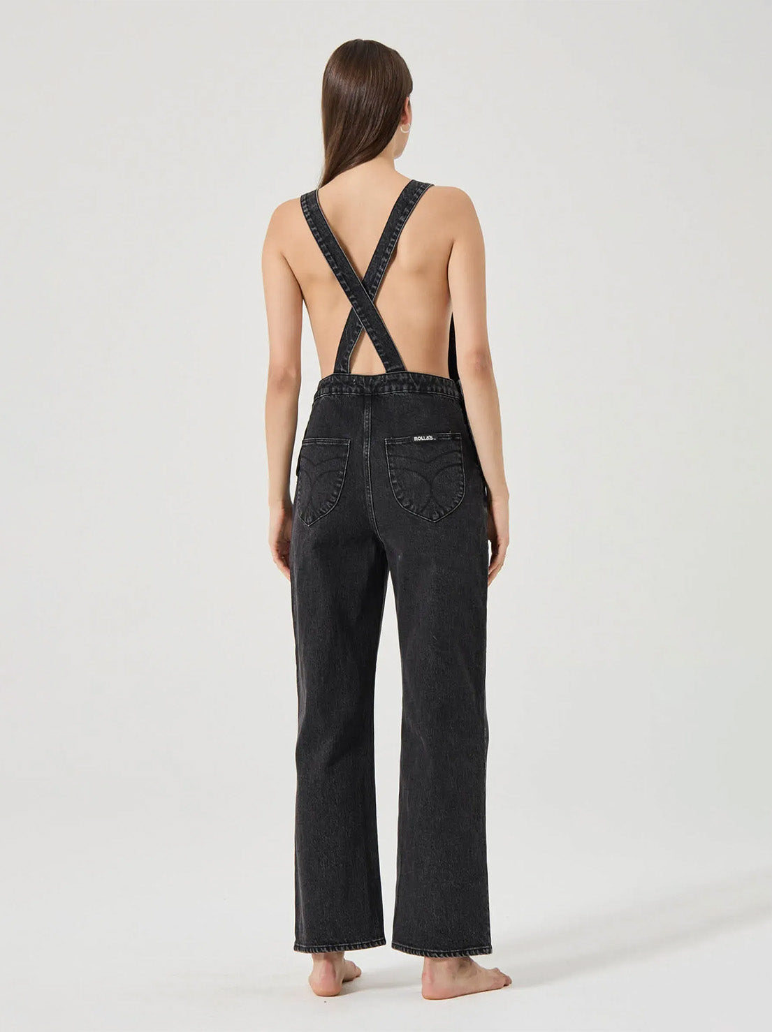 Rolla's - Stevie Relaxed Overalls - Black Sand