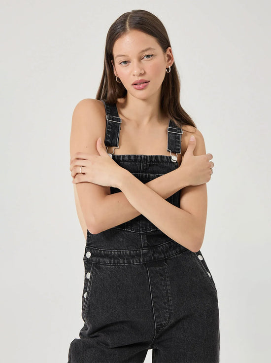 Rolla's - Stevie Relaxed Overalls - Black Sand