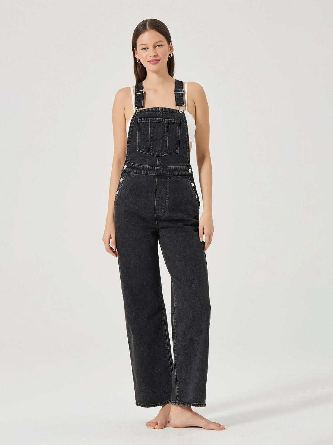 Rolla's - Stevie Relaxed Overalls - Black Sand