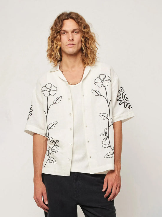 Rolla's - Sun's Up Flower Bowler - Off White