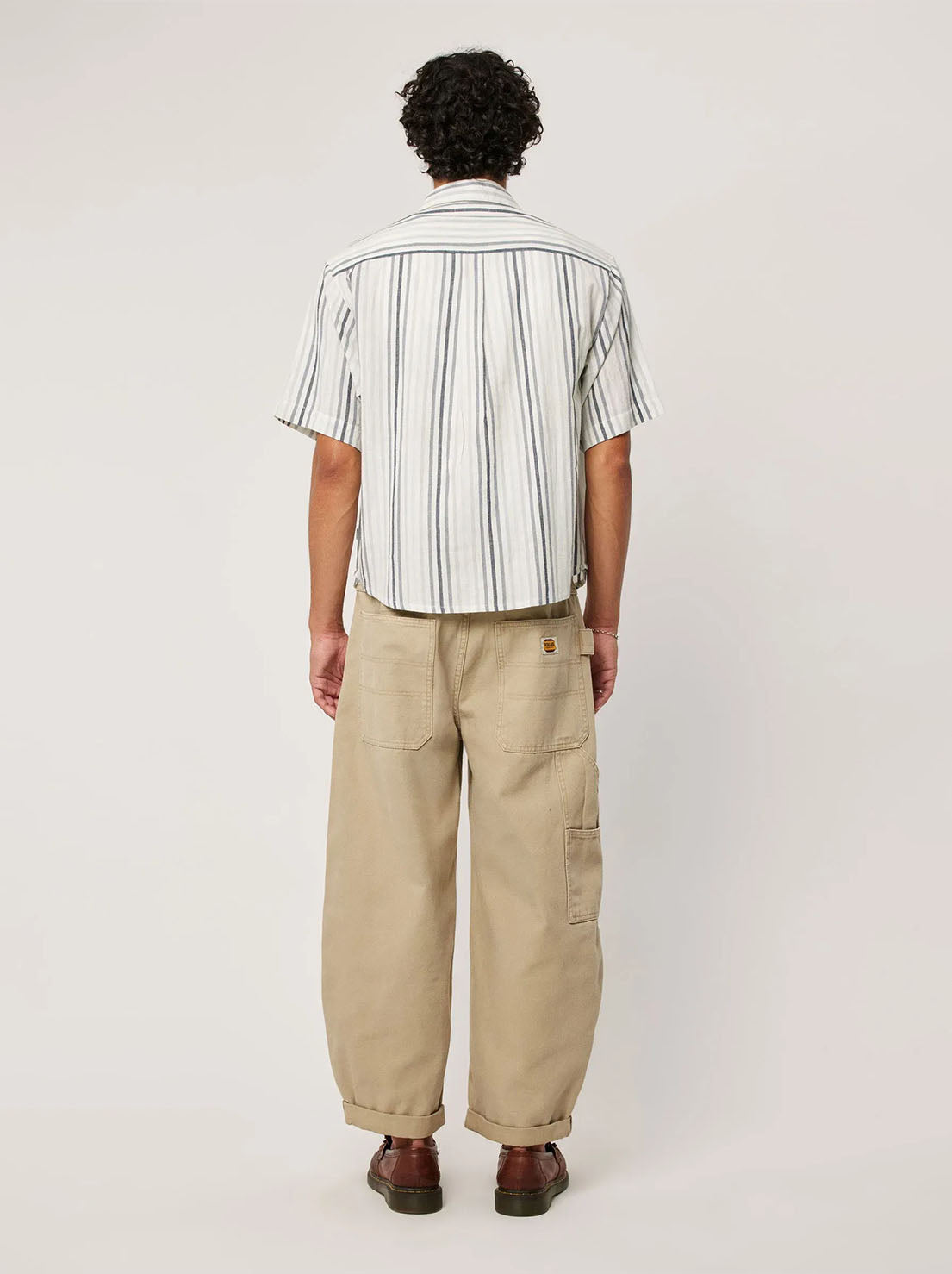 Rolla's - Tidal Waves Stripe Shirt - Titanium Stripe