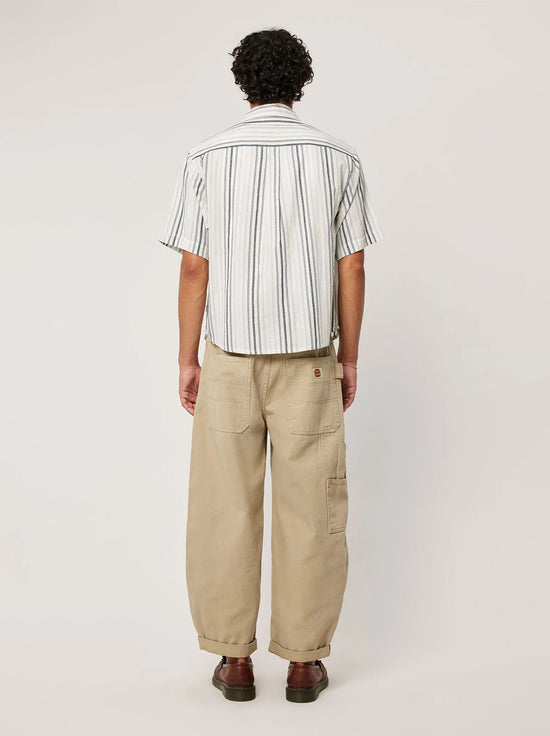 Rolla's - Tidal Waves Stripe Shirt - Titanium Stripe