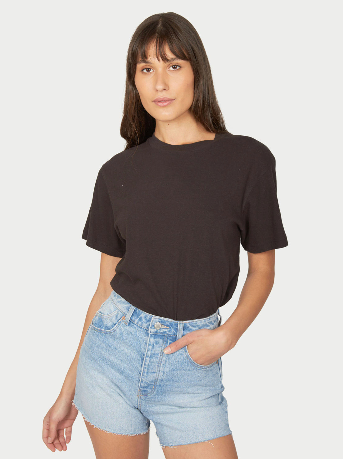 Load image into Gallery viewer, Rolla&amp;#39;s - Tomboy Tee - Vintage Black
