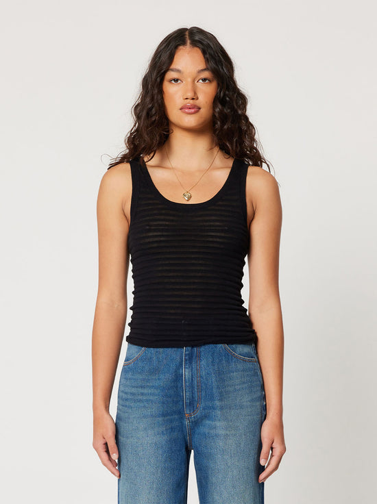 Rolla's - Toni Tank Edgar Knit - Black