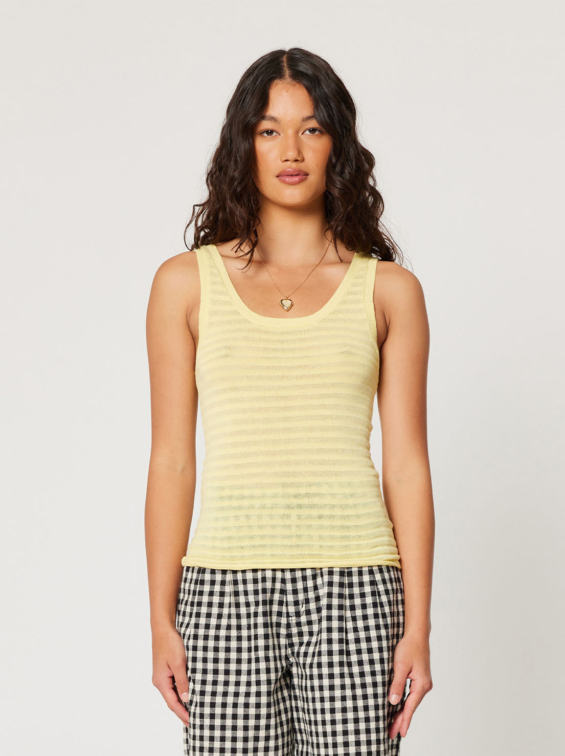 Rolla's - Toni Tank Edgar Knit - Limoncello