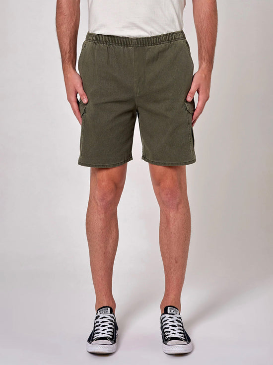 Rolla's - Tradie Cargo Short - Faded Army