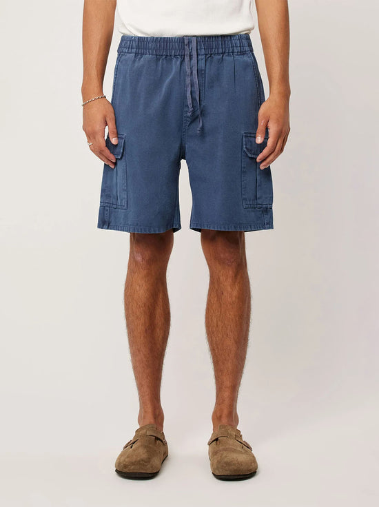 Rolla's - Tradie Cargo Short - Steel Blue