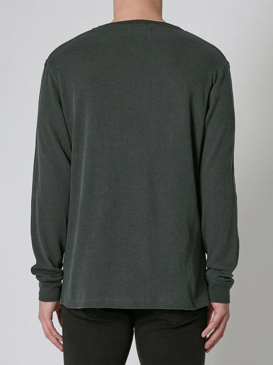 Rolla's - Trade Waffle L/S Tee - Thyme
