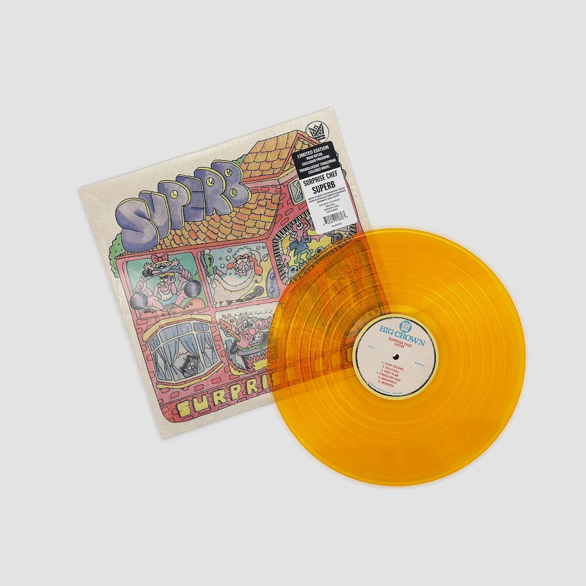 Surprise Chef - Superb. LP [Transluscent Tangerine Vinyl]