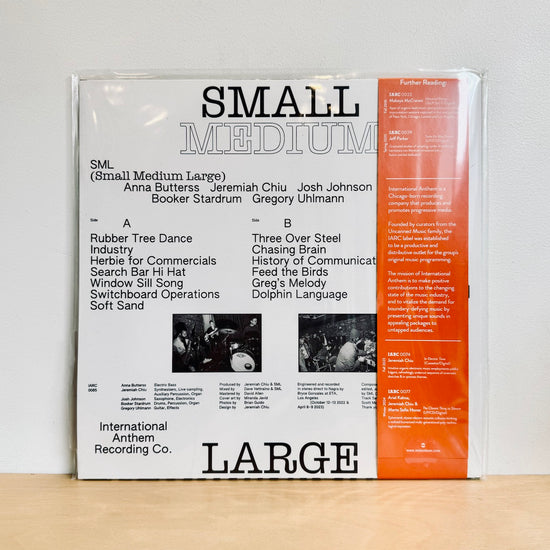 SML - Small Medium Large. LP