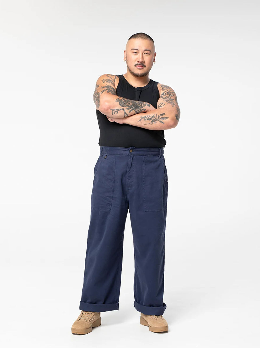 SUK Workwear - Construction Pants - Blue