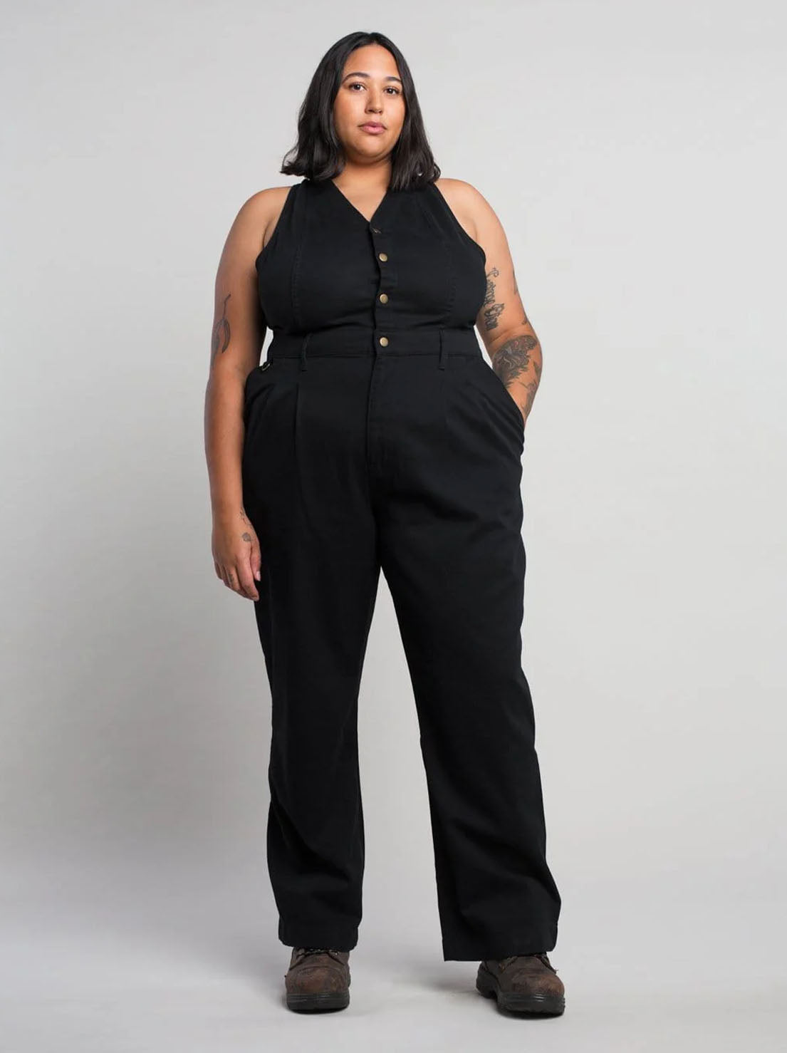 SUK Workwear - Roper Suit - Black